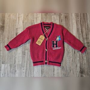 Warner Bros. Red Hogwarts Cardigan